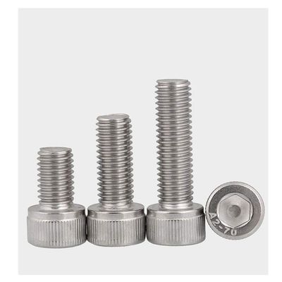 M4/M5 304 Stainless Steel Cylindrical Head Hex Socket Screws, M5×80, 5-Pack