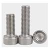 M4/M5 304 Stainless Steel Cylindrical Head Hex Socket Screws, M5×80, 5-Pack view 2