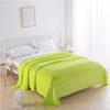 DZYP Thick Flannel Blanket, Soft, Warm, Skin-Friendly, Machine Washable, Green, 100 x 150 cm view 1