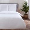 Sleepdown Block Microfiber Bedding Set with Pillowcase, White, 135 x 200 cm + 1 x 80 x 80 cm view 1