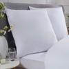 Sleepdown Block Microfiber Bedding Set with Pillowcase, White, 135 x 200 cm + 1 x 80 x 80 cm view 2