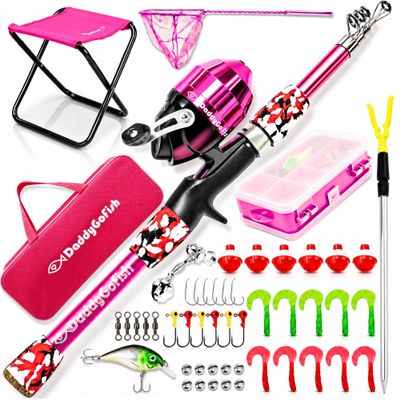 Kids' Fishing Rod Set for Boys, Girls & Toddlers