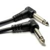kenable 6.35 mm 90-Degree Right-Angle Mono Guitar Audio Cable, 6 m view 2