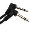 kenable 6.35 mm 90-Degree Right-Angle Mono Guitar Audio Cable, 6 m view 3