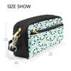 HMZXZ RXYY Cute Panda Polka Dot Pencil Case, Large Capacity Zipper PU Leather Stationery and Makeup Bag view 3