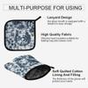 HMZXZ RXYY Watercolor Abstract Ethnic Textured Oven Mitt & Pot Holder Set view 4