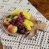 wohnfreuden Teak Wood Decorative Tray view 3