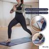 Bodhi Grip Yoga Towel | Non-Slip Microfiber Towel | Hot Yoga Towel | Night Blue/Dusty Moon view 4