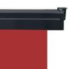 Tidyard Outdoor Roller Blind, Patio Roller Blind (140 x 250 cm), Red view 3