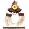 TOYANDONA Halloween Scarecrow Costume Accessory Set view 1