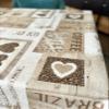Mambo Design PVC Tablecloth Arabica Beige/Brown, Washable Oilcloth, 130 x 260 cm view 3