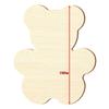 Wooden Teddy Bear – Craft Decoration, 3–50 cm, Pack of 100, Height: 33 cm view 3