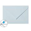 50 Light Blue C6 Envelopes, 4.5 x 6.4 in (114 x 162 mm), Windowless, Gummed view 2