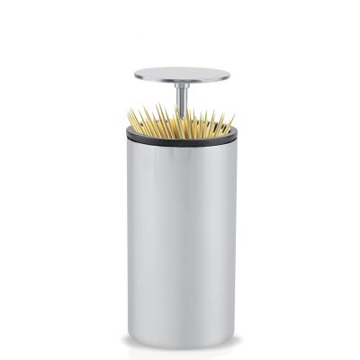 cigemay Hygienic Toothpick Dispenser, Automatic Fully Enclosed Toothpick Box for Home, Restaurants, and Bars