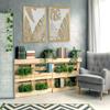 BIRAPA Orlando Picture Frame, 40 x 60 cm, Natural Solid Wood, 1 mm Anti-Reflective Acrylic Glazing view 2