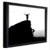 myposterframe Cambria Frame 50 x 25 cm, Black, with 1 mm Clear Acrylic Glazing view 2
