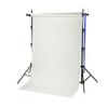 Fondart Double-Sided Vinyl Photo Backdrop, Light Blue/White, 160 x 505 cm view 3