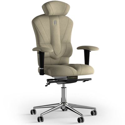 KULIK SYSTEM VICTORY Ergonomic Office Chair with Headrest – Beige
