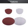 Utoolmart 8 in. 320-Grit Adhesive-Backed Aluminum Oxide Sanding Discs, 10-Pack view 3