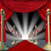 Avezano Hollywood Red Carpet Red Curtain Photography Backdrop, 2.2 x 1.5 m view 1