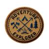 Mono-Quick Iron-On Patch Outdoor Adventure Explorer 5.3 cm view 1