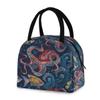 HMZXZ RXYY Colorful Ocean Octopus Lunch Bag for Women and Girls view 2
