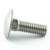 AGBERG M8 x 100 mm A2 Stainless Steel Carriage Bolts, Fully Threaded, Square Neck, 50-Pack view 3