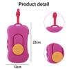 YUIP 2-Piece Portable Wet Wipe Boxes, Blue & Rose Pink view 3