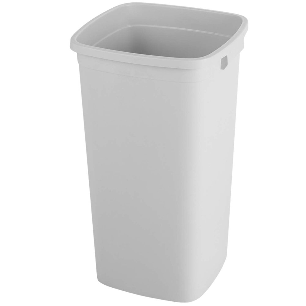 RothoPro Modo Square Bin 60 L Without Lid, BPA-Free PP Plastic, Gray