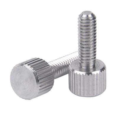Yudesun 5–15-Piece Stainless Steel Knurled-Head Thumb Screws, M2–M6