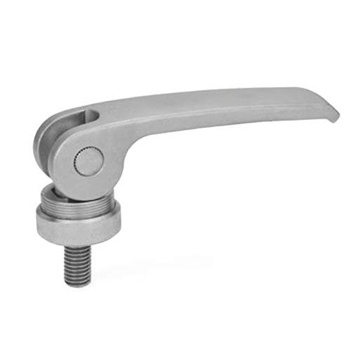Stainless Steel Eccentric Clamp, 101 mm, Reinforced Support Washer, 20 mm M8 Screw