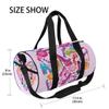 MONTOJ Large Sports Bag with Heart Pattern, Pink view 4