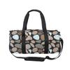 MONTOJ Large Sports Duffel Bag with “Cobblestones” Print view 2