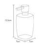 XXXXW Refillable Ceramic Soap Dispenser, Black view 2