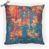 BAGEYOU Rustic Nautical Anchor Pillow Cover, “Home is Where We Drop Our Anthor,” 40.6 x 40.6 cm view 4