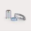 10 Lüdecke HS 120 steel worm-drive hose clamps, 100–120 mm view 4