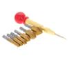 Utoolmart Gold-Plated High-Speed Steel Countersink Set, 6-Piece view 2