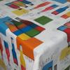 DecoHomeTextil Wax Tablecloth Soda Lemonade Juice, Gray, 100 x 400 cm, Rectangular view 1