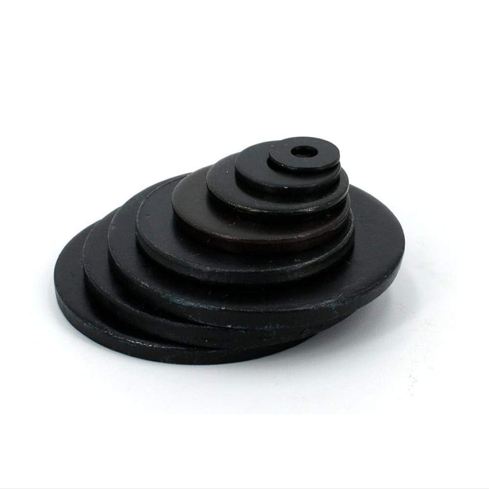Blackened Thick Grade 8 Flat Washer, Hardened, High-Strength Non-Slip, M34568-M24-M24 × 2 Capsules