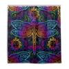 Indian Mandala Paisley Bird Dragonfly Shower Curtain, 66 x 72 in view 1
