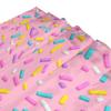 Pink Donuts Glaze Pattern Shower Curtain, 66 x 72 in view 3