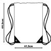Peace Mother F_cker Pill Urban Graphic Drawstring Gym Bag view 2