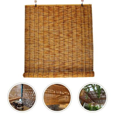 Handwoven Reed Blind, Water-Resistant, 145 x 235 cm