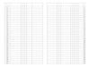 X17 A5 Vertical Tracker List Insert view 1