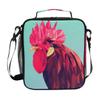 MONTOJ Insulated Lunch Bag, Rooster Design, Waterproof view 1