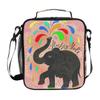 MONTOJ Insulated Cooler Bag, Elephant with Water Drops view 1