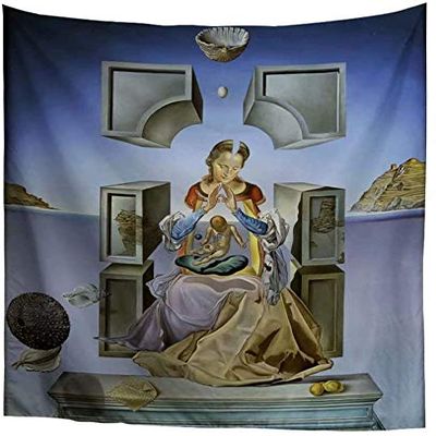 SEANATIVE Salvador Dalí Gala Dalí Modern Art Tapestry XL