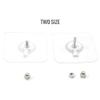 CULER PVC Strong Adhesive Nails - Seamless Wall Hooks view 2