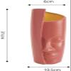 European Creative Unbreakable Plastic Vase, Pink view 2