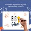 RENRUIRUI Hanging Double-Sided Whiteboard with Aluminum Alloy Frame, Message Memo Board for Training, Home, School, and Teaching (Size: 80 × 100 cm) view 3